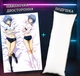 Дакимакура 150х50 см Рей Аянами Евангелион Neon Genesis Evangelion Подушка с наволочкой двусторонняя - изображение 2