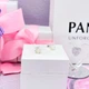 Срібні сережки Pandora Квітуча біла троянда Пандора - изображение 2