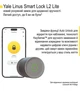 Електронний контролер YALE LINUS L2 LITE сріблястий до циліндру (YAL-05/109100/SI) - зображення 2