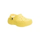 Крокси на платформі сабо Crocs Baya Platform Lemon 36 (EU 36-37) жовті - зображення 1