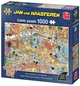 Puzzle Jumbo Jan van Haasteren Not so wellness 1000 elementów 1110100527 (8721017603313) - obraz 3