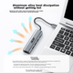 Адаптер Acer Type-C/USB на Ethernet, концентратор-розгалужувач, концентратор-спліттер, мережевий кабель для ноутбука, адаптер RJ45, конвертер, док-станція розширення для робочого столу - изображение 8