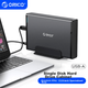 Внешний корпус для жесткого диска ORICO USB3.0, док-станция для 3,5-дюймового жесткого диска, настольный механический корпус для жесткого диска, SATA Serial SSD, внешний корпус, черный, 7688U3 - изображение 1