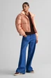 Жіночий персиковий пуховик CROPPED DOWN JACKET Gant M 4700295 - изображение 2