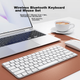 Комплект беспроводной Bkayp Wireless/Bluetooth White - изображение 9