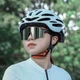 Велосипедные очки WestBiking с интеллектуальными поляризованными линзами, меняющими цвет, ветрозащитные безрамочные очки для занятий спортом на открытом воздухе и бега. - изображение 3