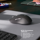 Універсальна бездротова Bluetooth-миша Logitech M750M, безшумна розумна симетрична миша, чорного кольору з USB-приймачем Logi Bolt - зображення 1
