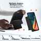 Чохол-клавіатура Zhisihui Bluetooth для Xiaomi Pad 5/5Pro 11-дюймовий, знімний магнітний силіконовий чохол з надтонкою клавіатурою та підсвічуванням смарт-тачпада, чорний - зображення 2