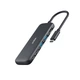 Док-станция расширения ANKE Type-C, USB-кабель для быстрой зарядки PD100 Вт, HDMI-адаптер, док-станция расширения для Huawei, Apple Macbook, планшетов и других устройств, конвертер, Five-I - изображение 1