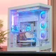 PHANTEKS D30 Building Block Version Anti-Leaf 12cm Case Water Cooling Radiator ARGB Temperature Control Fan (30mm Thick, 7 Blades High Air Pressure, Wireless Cable Splicing, 3-Seat Set, White) - изображение 6