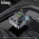 АЗП/ФМ Модулятор HOCO E86 Alegria 48W dual port PD30W+QC3.0 Black - изображение 6