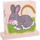 Układanka drewniana Bigjigs Toys Pets 10 elementów BB104 (691621531044) - obraz 5