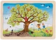 Układanka drewniana Goki My Apple Tree warstwowa 47 elementów 57346 (4013594573467) - obraz 1
