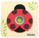 Układanka drewniana Beleduc Ladybug warstwowa 10140 (4014888101403) - obraz 1