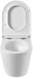 Унітаз підвісний Devit Calma DCA0530111W безобідковий Vortex Flush із сидінням Soft Close дюропласт - зображення 7
