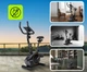 Велотренажер для дома Urbogym Argo Yellow до 130 кг с системой магнитного сопротивления Черный с желтым - изображение 12