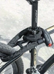 Замок велосипедный стальной 1.2 м West Biking цепной велозамок под ключ замок для велосипеда самоката мотоцикла коляски противоугонный надежный Черный 73568 - изображение 9