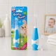 Электрическая зубная щетка Brush-Baby BabySonic от 0-3 лет, голубая - изображение 1