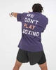 Футболка We Don't Play Boxing Oversized L Фіолетова - изображение 4