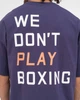 Футболка We Don't Play Boxing Oversized L Фіолетова - изображение 7