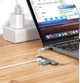 Адаптер (хаб) USB на 4 USB 3.0 перехідник сірий - зображення 3