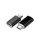 Переходник Type-C -мама на micro USB черный - изображение 1
