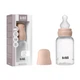 Дитяча пластикова пляшечка Baby Bottle Silicone 150 мл Slow Flow (повільний потік) Пудра - изображение 1