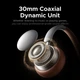 Наушники Ugreen HP207 Studio Plus Active Noise Cancelling Bluetooth 6.0 Over-ear Silver Brown (UGR-75629) - изображение 5
