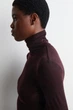 Лонгслів COS Жіночий Burgundy Melange XS (1287822007) - зображення 3