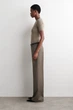 Футболка COS Merino Wool T-shirt Жіноча Beige mélange M (1319333002) - изображение 2