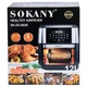 Аэрогриль-фритюрница SOKANY SK-ZG-8029 на 12 литров, черный - изображение 6
