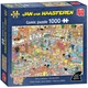 Пазл Jumbo Jan van Haasteren Not so wellness 1000 элементов 1110100527 (8721017603313) - изображение 1