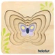 Пазл деревянный Beleduc Butterfly слоистый 10139 (4014888101397) - изображение 2