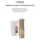 Портативний іригатор MEDICA+ Lux Prowater 10 Gold Soft Touch - изображение 3