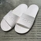 Жіночі шльопанці Слайд Білі Crocs Slide Sandal White (40-41, білий) - зображення 6