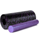 Масажний ролик (роллер) гладкий PowerPlay PP-4348 2 in 1 EPP Foam Roller Чорно/Фіолетовий (33x14см.) - изображение 1