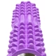 Масажний ролик (роллер) PowerPlay 4405 EVA Massage Roller Фіолетові (33x12см.) - зображення 3