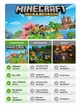 Лицензия майнкрафт ключ Minecraft Java Edition Bedrock на пк маинкрафт лицензия настоящий minecraft скачать майнкрафт джава бедрок эдишн официальный код активации microsoft store полная версия игры 2 в 1 лицензионный ключ на компьютер + Copper Cape скин - изображение 2