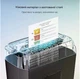 Шредер для бумаги Bonsaii c237-b: уничтожение 6 листов, кредитные карты, 13л контейнер - изображение 4