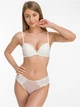 Комплект білизни бюстгальтер push-up і трусики 9406 Balaloum молочний 85B/XL - зображення 1