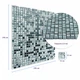 Мозаїка дзеркальна Sticker Wall 298х298х4,5мм Срібло SW-00002371 - зображення 3