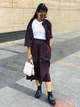 Брюки женские UNIQLO 535172485 L Коричневые (1159860445) - изображение 8