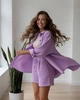 Женский костюм муслиновый лавандовый 52-54 р852.9010.1 - изображение 2