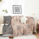 Муслиновый плед покрывало Cappone 2733 4 слоя 150×200 см - изображение 2