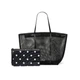 Сумка Victoria's Secret Pink Mesh Tote and Pouch Set чорна - изображение 1