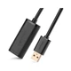Дата кабелю USB 2.0 AM до AF 5.0m Active black Ugreen (10319) (345455) - зображення 2