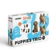 Картонный конструктор 3D Puzzle "PUPPIES TRIO" Cartonic CARTPUPPIES 227 деталей - изображение 12