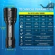 Профессиональный фонарь для дайвинга DL30 — 3600 лм, Triple LH351D High CRI, магнитное кольцо, 21700 - изображение 5
