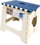 Табурет Hobby Life Ротанг 1410 раскладной Бело-голубой (ТВ000030639) - изображение 1
