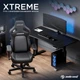 Комп'ютерний стіл Anda Seat Xtreme Black (AD-D-DD1-1400-07-B) - зображення 2